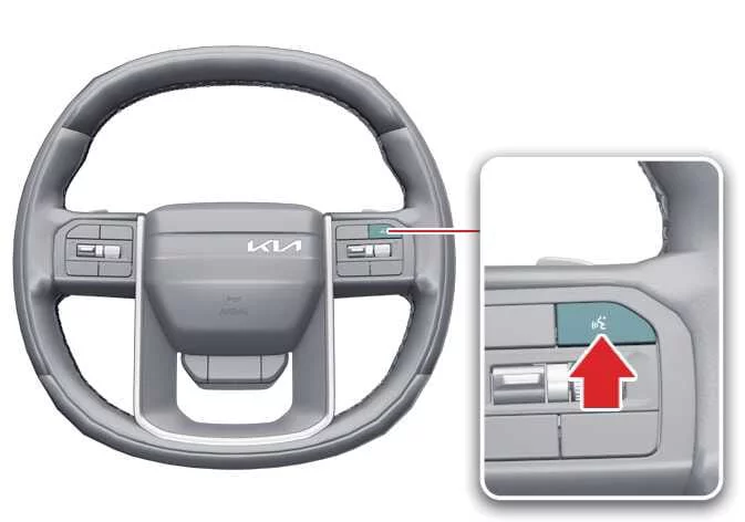 Kia Telluride AI Assistant voice control activation screen