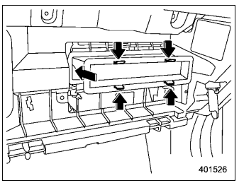 Subaru Forester. Air filtration system