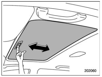 Subaru Forester. Anti-entrapment function. Sunshade