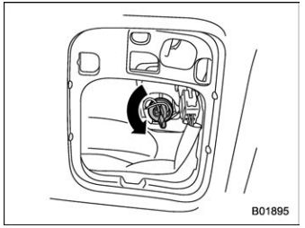 Subaru Forester. Backup light