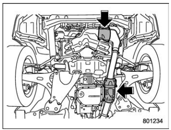 Subaru Forester. Catalytic converter