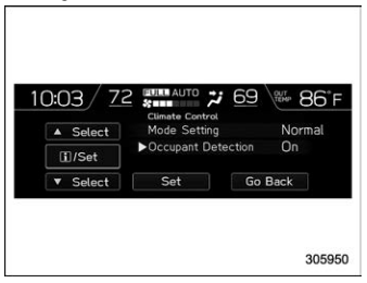 Subaru Forester. Climate Control settings