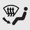 Kia Telluride defrost mode icon