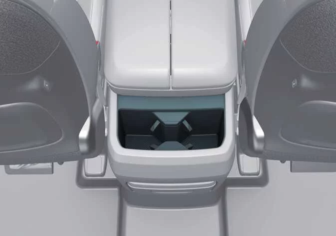Kia Telluride second-row passenger cup holders