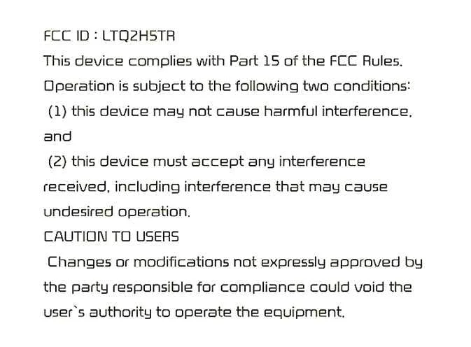 Supplementary FCC radio frequency regulatory details for Kia Telluride corner radar equipment in US territories