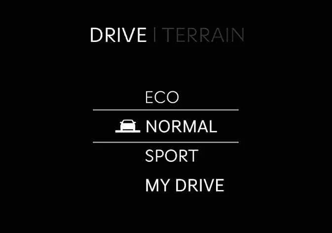 Kia Telluride NORMAL drive mode indicator on instrument cluster