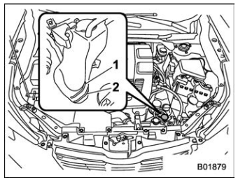 Subaru Forester. Engine coolant