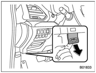 Subaru Forester. Engine hood