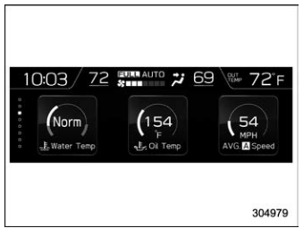 Subaru Forester. Favorite screen