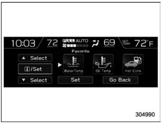 Subaru Forester. Favorite setting