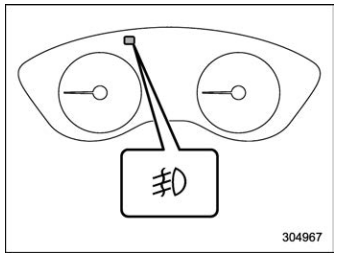 Subaru Forester. Fog light switch (if equipped)