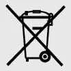 Environmental protection and proper battery disposal regulation safety icon