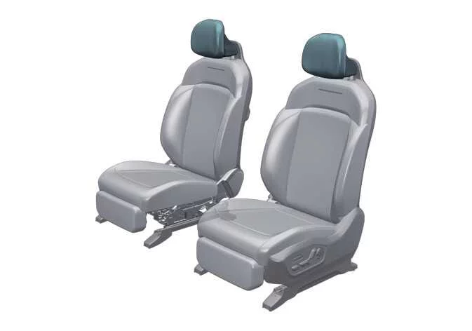 Kia Telluride front seat headrest overview
