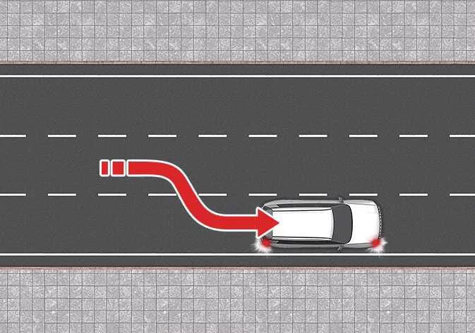 Kia Telluride Highway Lane Change Assist demonstration
