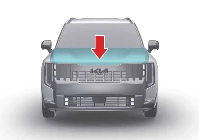 Kia Telluride properly closing and latching the hood
