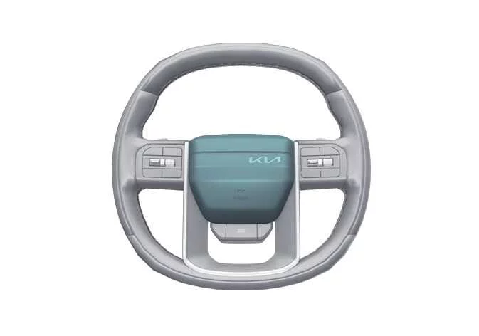 Kia Telluride steering wheel horn activation area