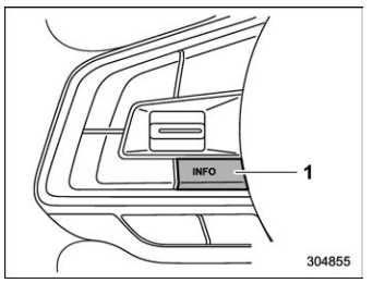 Subaru Forester. How to change the information display