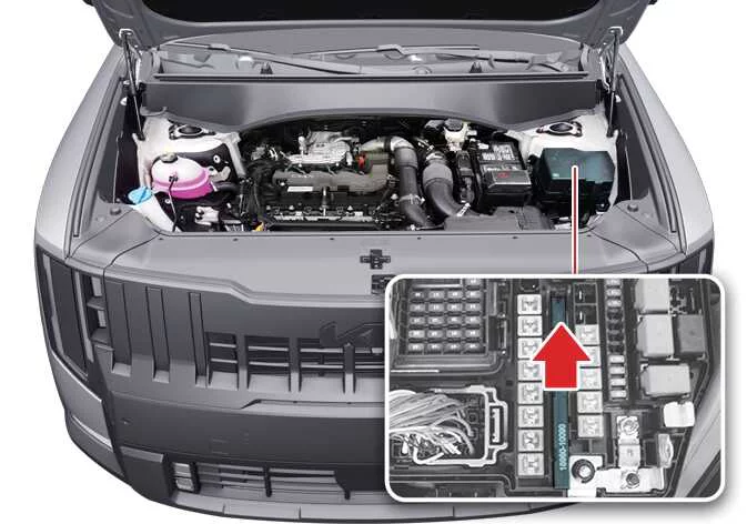 Kia Telluride Driver Assistance Driving Safety Lane Safety settings screen