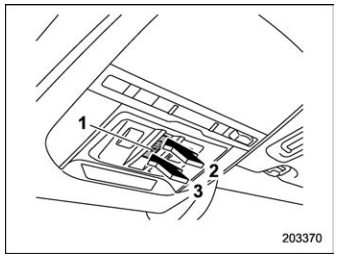 Subaru Forester. Moonroof switch