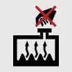 Hot pressurized coolant warning icon for Kia Telluride owner maintenance schedule