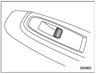 Subaru Forester. Power window switches