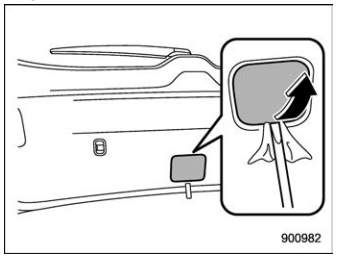 Subaru Forester. Rear gate – if the rear gate cannot be opened