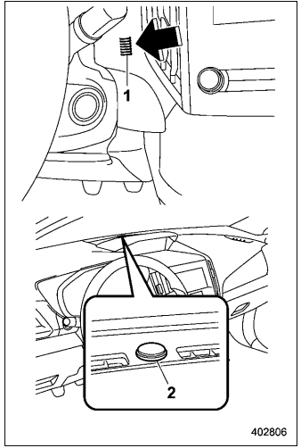 Subaru Forester. Sensors