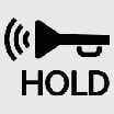 Panic alarm button icon