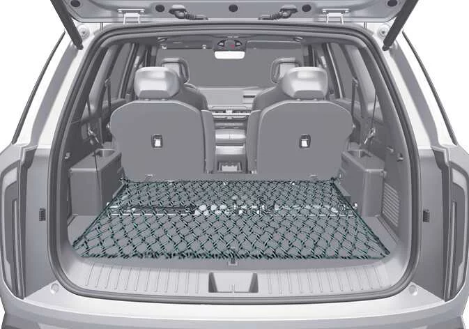 Kia Telluride cargo area luggage net anchor points