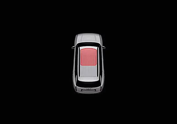 Kia Telluride sunroof open warning message on instrument cluster