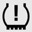 Kia Telluride TPMS system fault diagnostic indicator light