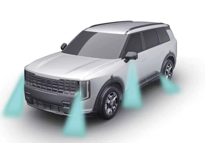 Kia Telluride front ground lighting illumination