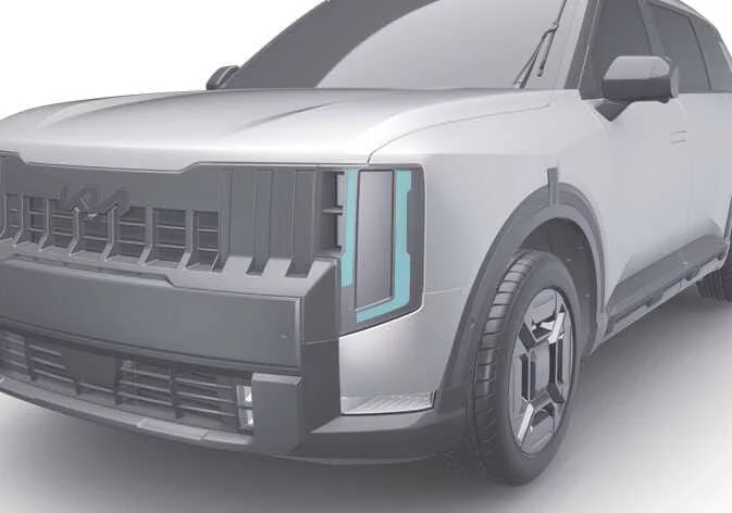 Kia Telluride selectable exterior lighting pattern display