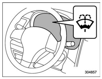 Subaru Forester. Windshield washer